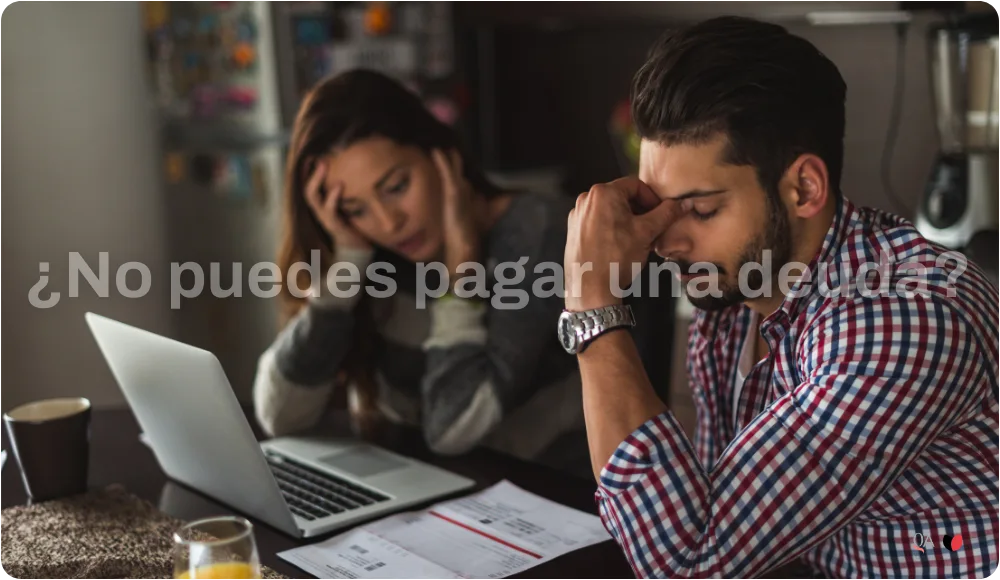 Qué hacer si no puedo pagar una deuda